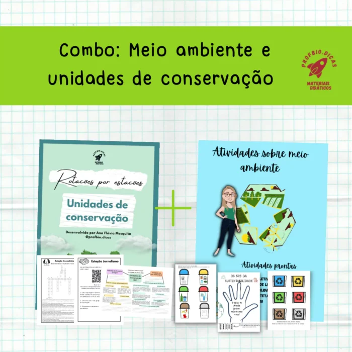 Combo - Meio ambiente e unidades de conservação