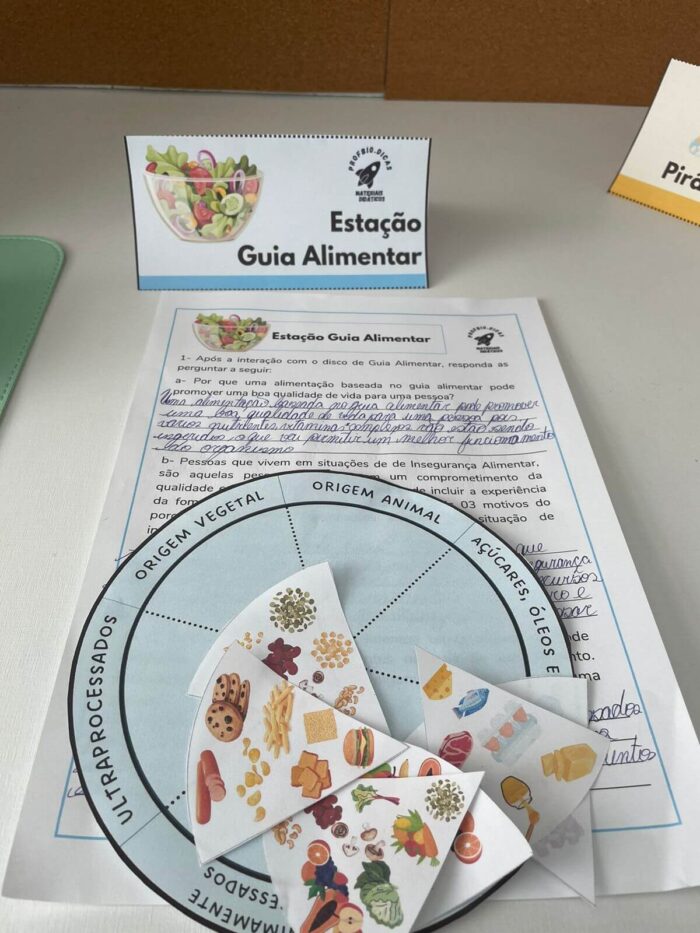 Rotação por estações - Alimentação saudável. - Imagem 3