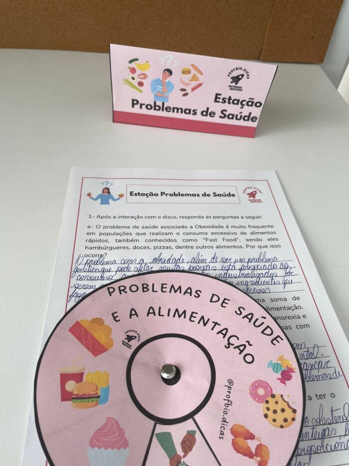 Rotação por estações - Alimentação saudável. - Imagem 5