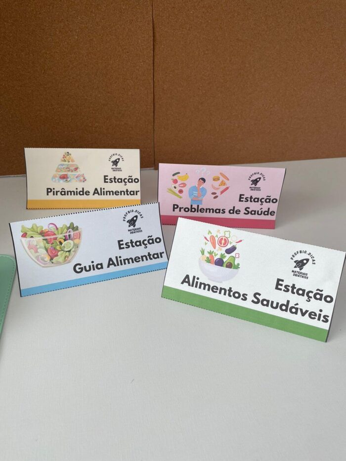 Rotação por estações - Alimentação saudável. - Imagem 6