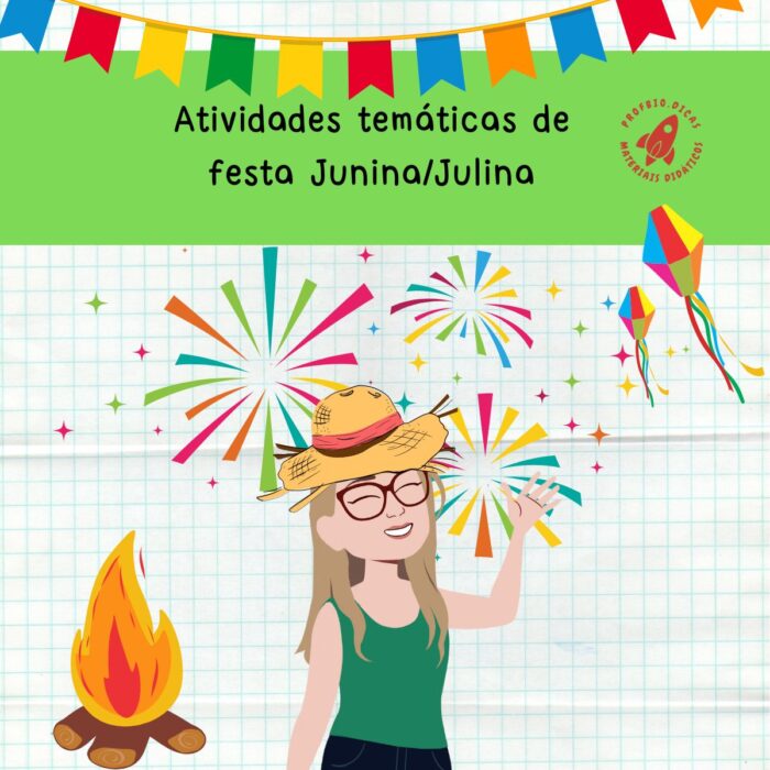 Atividades de Ciências sobre Festa Junina ou Julina - DNA e tipos de células